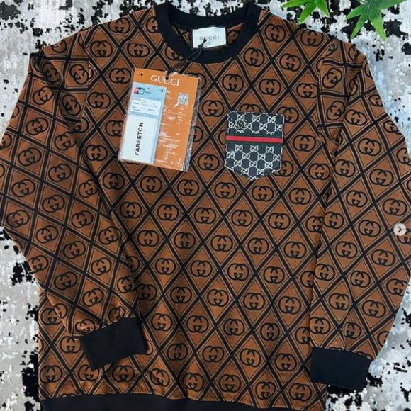 GUCCI long sleeve Shirt Size L *SALE* - Picture 1 of 4